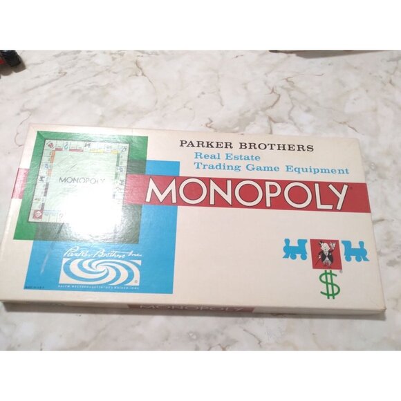 Vintage Parker Brothers Monopoly Board Game 1961 Edition READ Description - Picture 4 of 15
